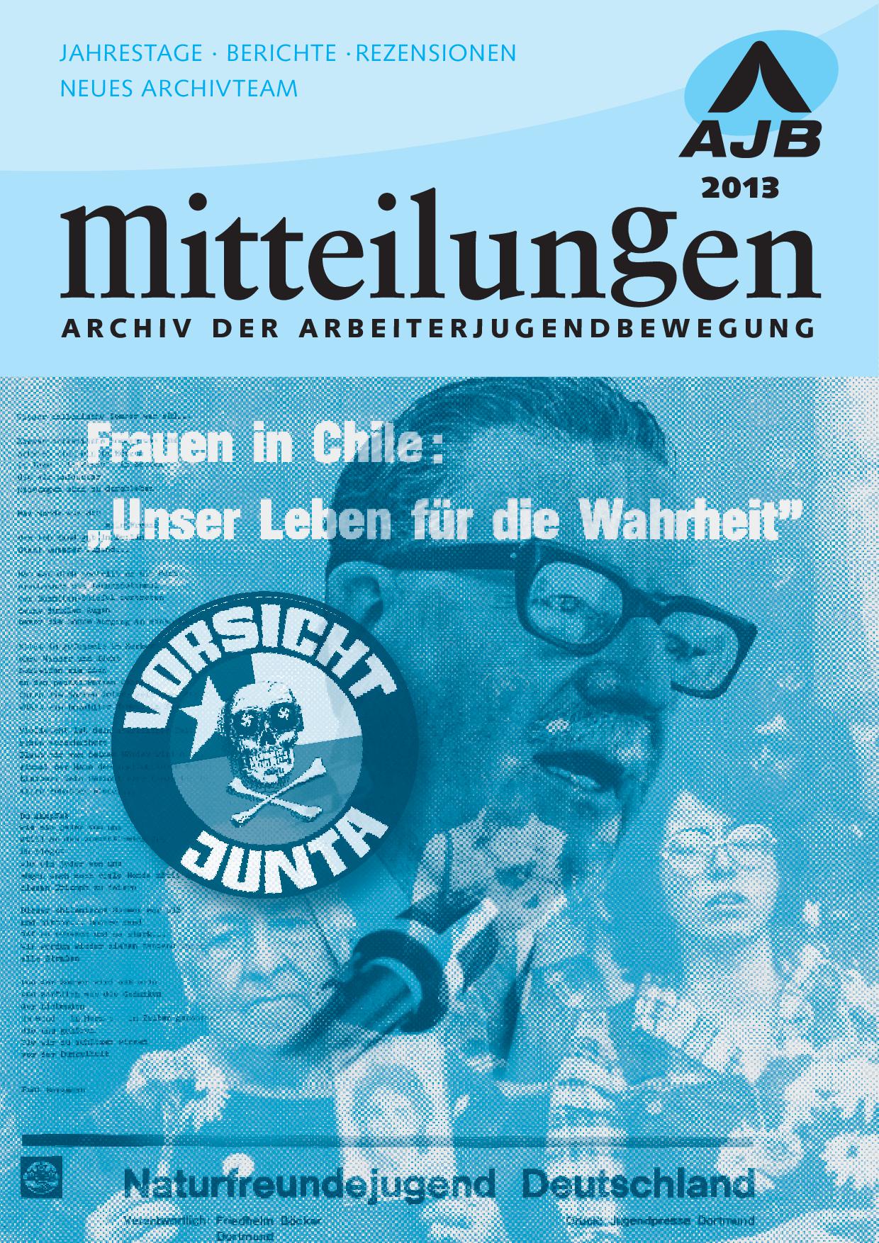 2013 Mitteilungen Cover
